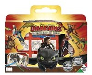 Obrazek Pieczątki Multiprint Dragons 7 sztuk