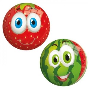 Obrazek Piłka 23 cm Owoce