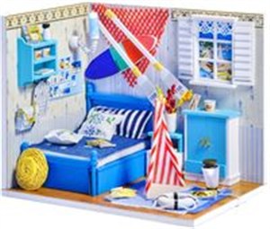 Obrazek Składany Drewniany Model LED Leo's Room