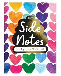 Obrazek Notatnik z karteczkami Tęczowe Serca