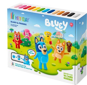 Obrazek Masa plastyczna Hey Clay Bluey HCL15031CEE15