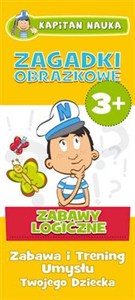 Obrazek Kapitan Nauka Zagadki obrazkowe Zabawy logiczne 3+