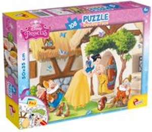 Obrazek Puzzle dwustronne plus Królewna Śnieżka 108