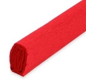 Obrazek Bibuła marszczona czerwona 50x200 (10szt)