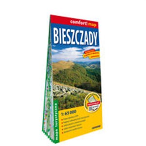 Obrazek Bieszczady laminowana mapa turystyczna 1:65 000