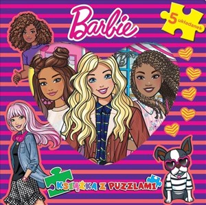 Obrazek Barbie Książka z puzzlami