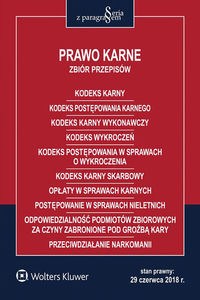 Obrazek Prawo karne Zbiór przepisów