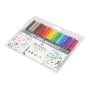 Obrazek Cienkopisy Koh-I-Noor 777021/AH01 18 kolorów