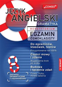 Obrazek Język angielski Gramatyka Repetytorium Egzamin ósmoklasisty COMBO