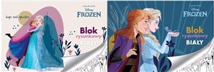 Obrazek Blok rysunkowy A4/20K biały Frozen