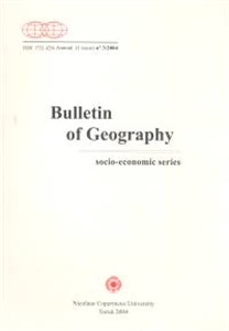 Obrazek Bulletin of Geography