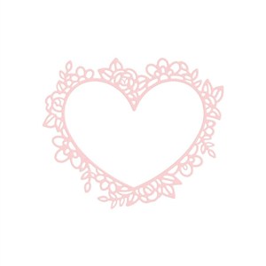 Picture of Wykrojnik - Kwiatowe serce