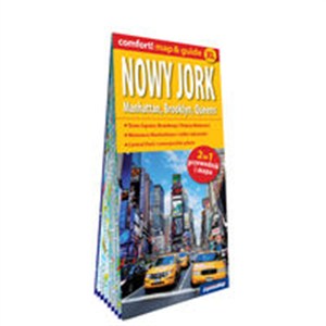 Obrazek Nowy Jork. Manhattan, Brooklyn, Queens; laminowany map&guide XL (2w1: przewodnik i mapa)
