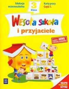 Obrazek Wesoła szkoła i przyjaciele 3 Karty pracy Część 1 edukacja wczesnoszkolna