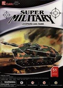 Obrazek Puzzle 3D Czołg Leopard 2A5