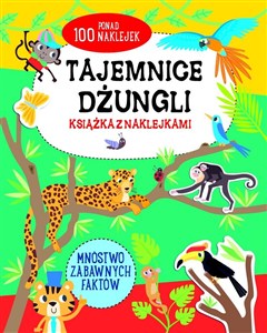 Obrazek Tajemnice dżungli - książka z naklejkami