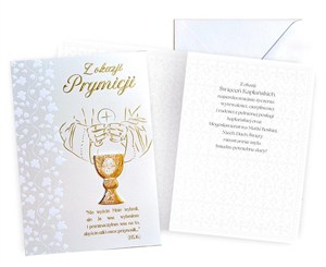 Obrazek Karnet B6 Prymicja