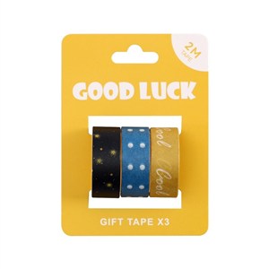 Obrazek Taśma prezentowa papierowa 2m 3szt