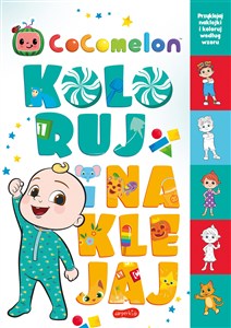 Obrazek Cocomelon Koloruj i naklejaj