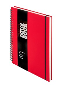 Picture of Szkicownik notes A4+ czerwony