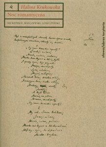 Picture of Noc romantyczna Mickiewicz, Malczewski, Goszczyński. Interpretacje