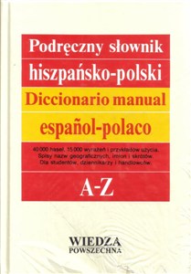 Obrazek Podręczny słownik hiszpańsko - polski