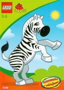 Obrazek Lego duplo Kolorowanka z naklejkami LNA-1