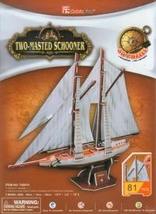 Obrazek Puzzle 3D Two-Masted Schooner