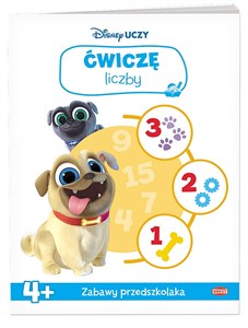 Obrazek Disney uczy Bingo i Rolly w akcji Ćwiczę liczby UDP-2