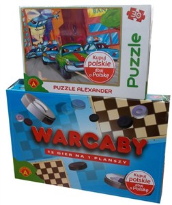 Picture of Warcaby + puzzle gratis ALEX