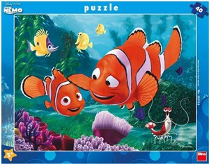 Obrazek Puzzle 40 ramkowe Nemo