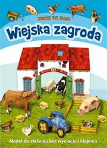 Picture of Wiejska zagroda Zrób to sam Model do złożenia bez wycięcia i klejenia