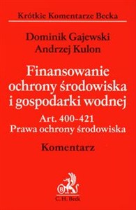 Obrazek Finansowanie ochrony środowiska i gospodarki wodnej