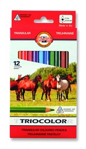 Picture of Kredki trójboczne 12 kolorów