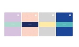 Obrazek Brulion A5/96K kratka B&B Pastel (5sz)