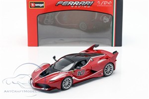 Picture of BBURAGO MODEL FERRARI RACING FXX K RED 1:24