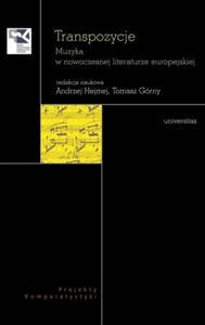Obrazek Transpozycje Muzyka w nowoczesnej literaturze europejskiej