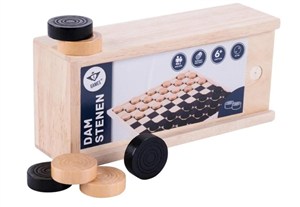 Obrazek Warcaby drewniane turystyczne