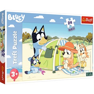 Obrazek Puzzle Maxi Wspaniały dzień Bluey 24