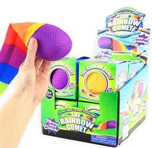 Obrazek Miękka piłka z ogonem 72cm MIX