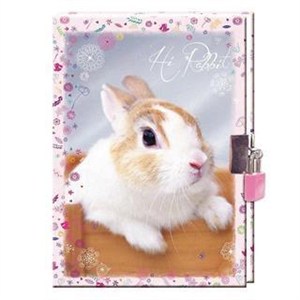 Obrazek Pamiętnik zamykany Rabbit
