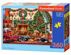 Obrazek Puzzle Cozy Fireplace 260