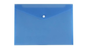 Obrazek Teczka koperta A4 satyna niebieska
