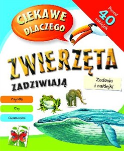 Picture of Ciekawe dlaczego zwierzęta zadziwiają Zadania i naklejki