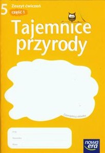 Obrazek Tajemnice przyrody 5 Zeszyt ćwiczeń część 1 szkoła podstawowa