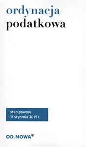 Obrazek Ordynacja Podatkowa 2019