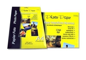 Obrazek Papier fotograficzny A4 20 arkuszy