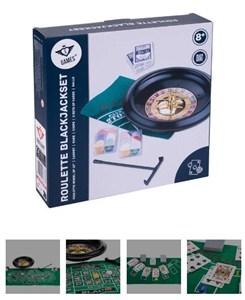 Obrazek Zestaw gier kasynowych: Ruletka i BlackJack