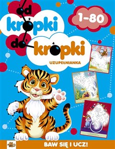 Obrazek Od kropki do kropki 1-80 uzupełnianka