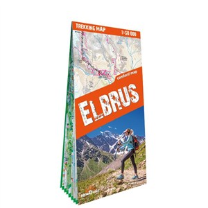 Obrazek Elbrus laminowana mapa trekkingowa 1:50 000 terraQuest